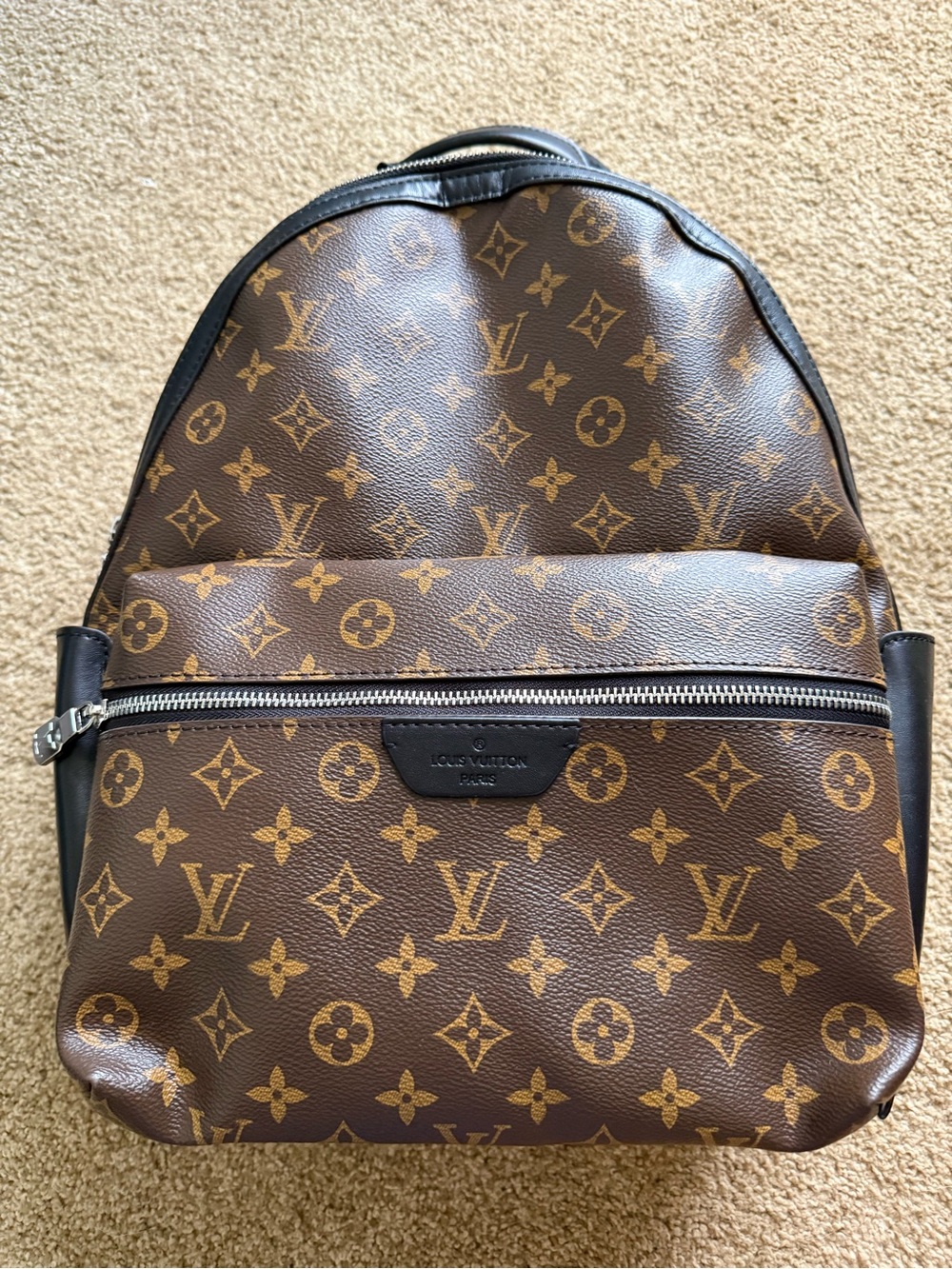 Louis Vuitton Brown Monogram Canvas Backpack